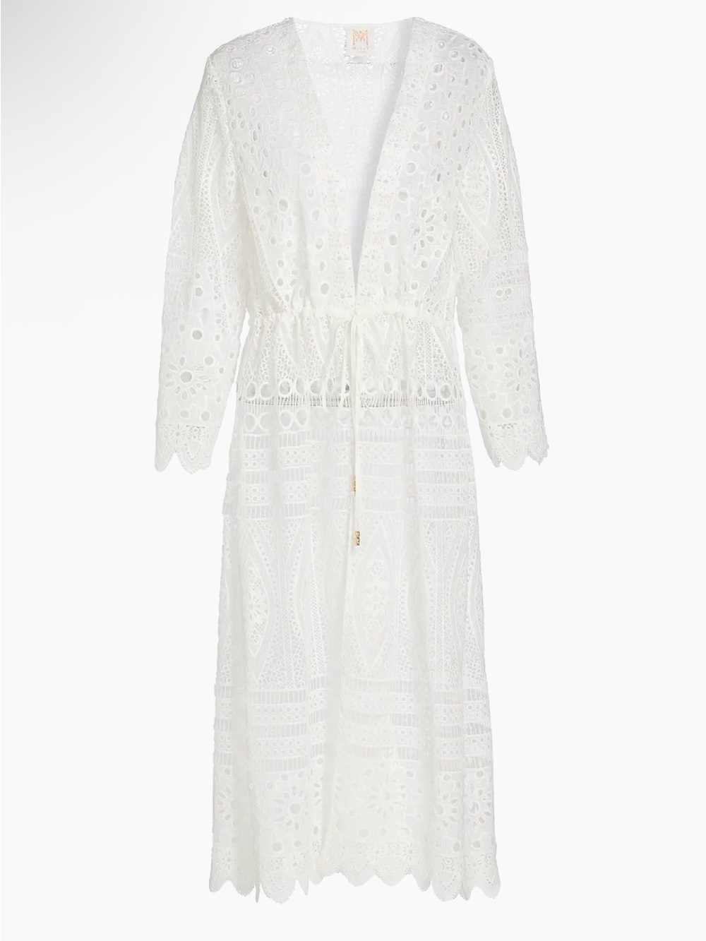Milly Lace Cover-Up Midi-Dress